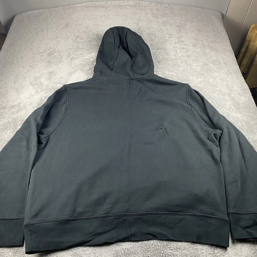 Banana Republic Pullover Sweatshirt Hoodie Mens XXL Black Long Sleeve‎